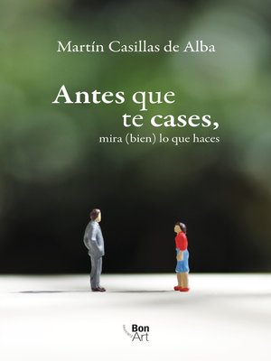 cover image of Antes que te cases